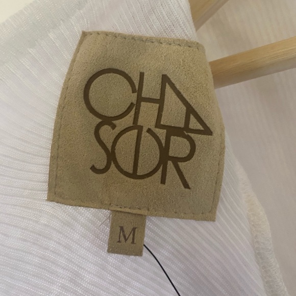 Chaser Open Back Distressed Long Sleeve Shirt Set - Picture 8 of 9